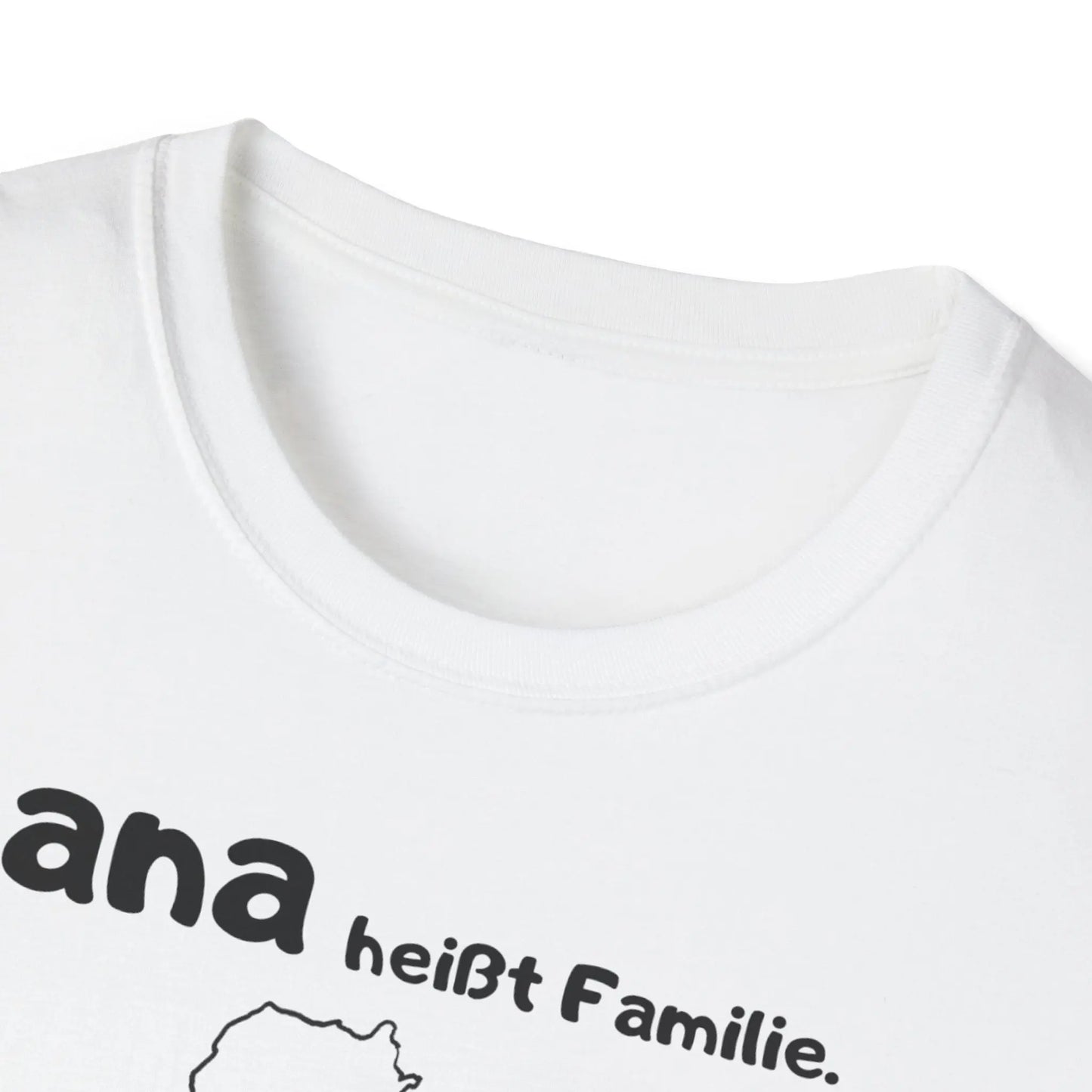 Ohana heißt Familie | Map Unisex Softstyle T-Shirt - So ist Leben
