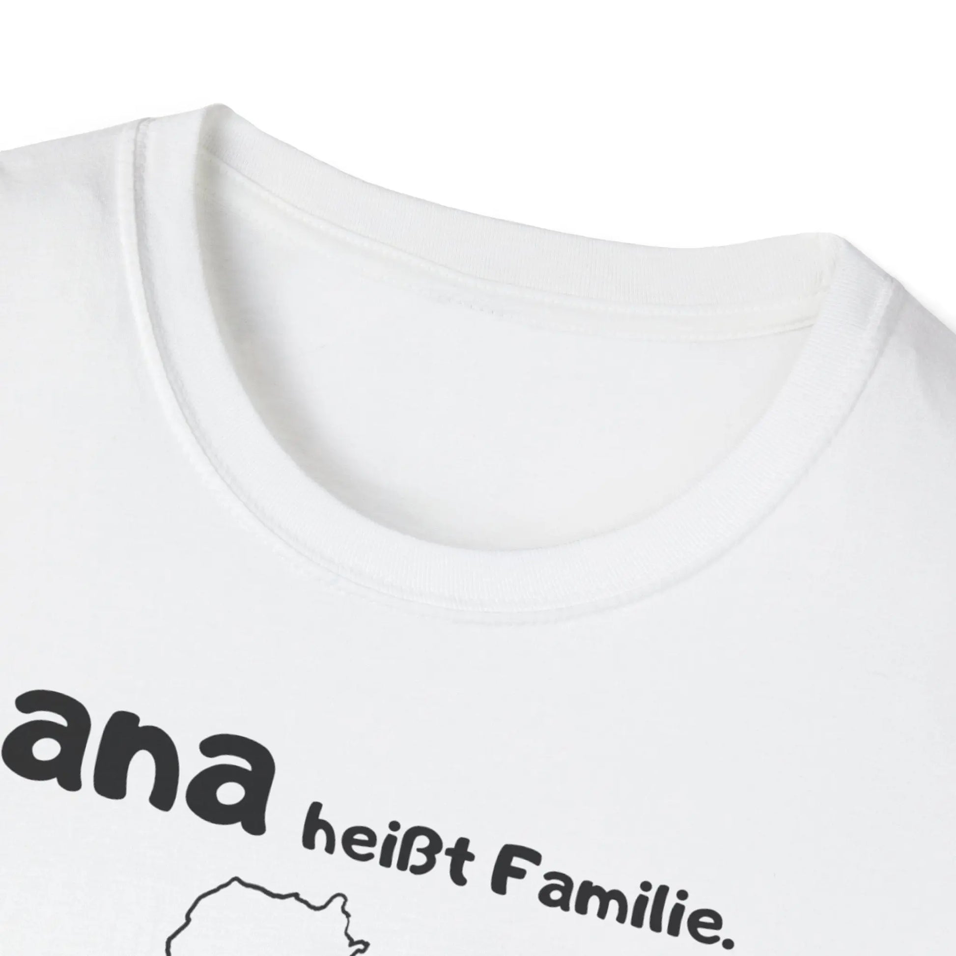 Ohana heißt Familie | Map Unisex Softstyle T-Shirt - So ist Leben