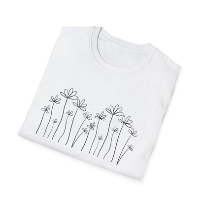 Faith & Love Floral Unisex Softstyle T-Shirt