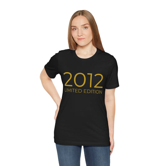 Limited Edition T‑Shirt – Jahrgang 2012 Printify