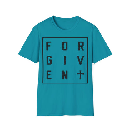 Unisex Forgiven Graphic Tee - Softstyle T-Shirt for Inspirational Living
