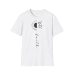 Faith Sunflower Unisex Softstyle T-Shirt - Inspirational Graphic Tee - So ist Leben