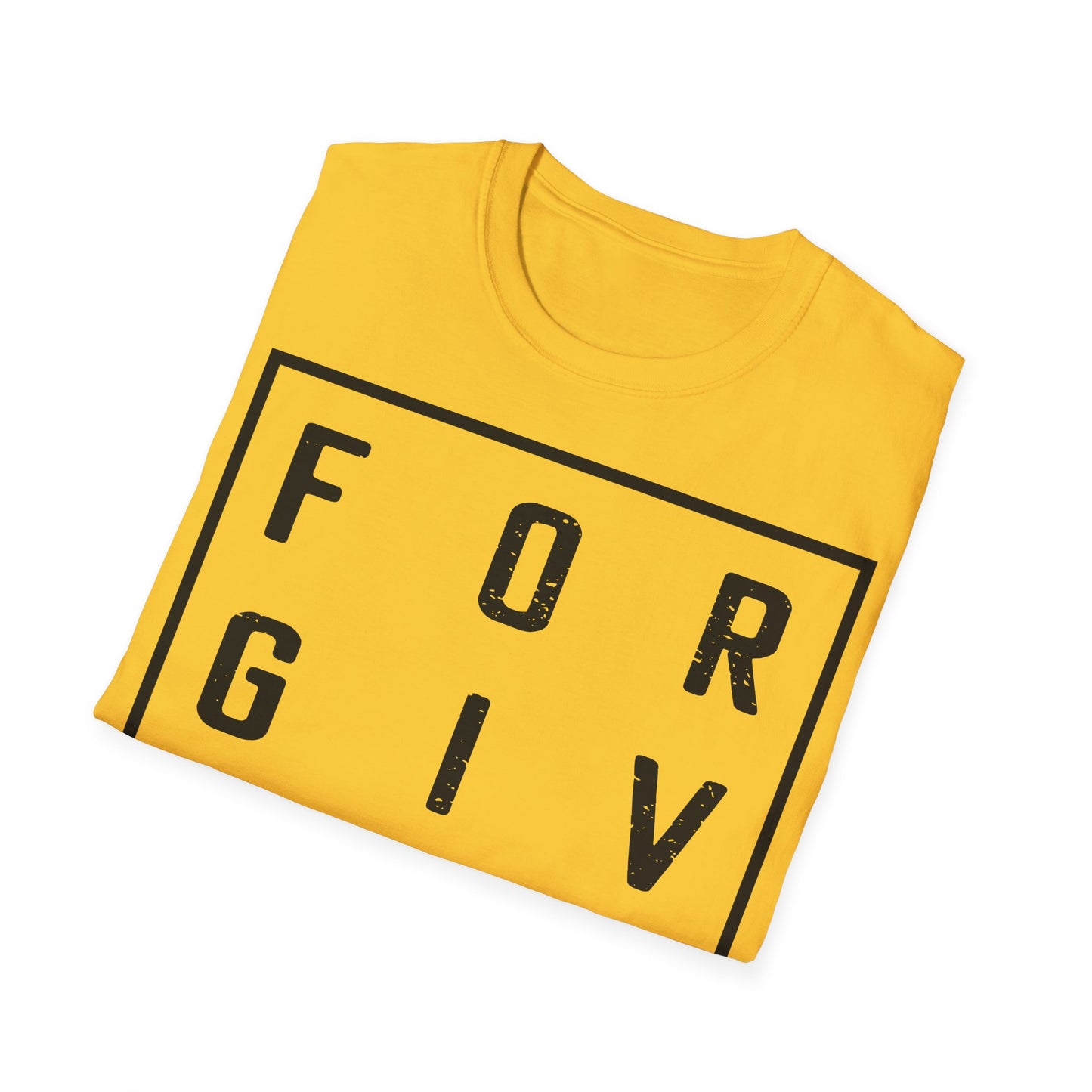 Unisex Forgiven Graphic Tee - Softstyle T-Shirt for Inspirational Living