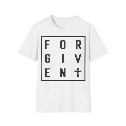 Unisex Forgiven Graphic Tee - Softstyle T-Shirt for Inspirational Living