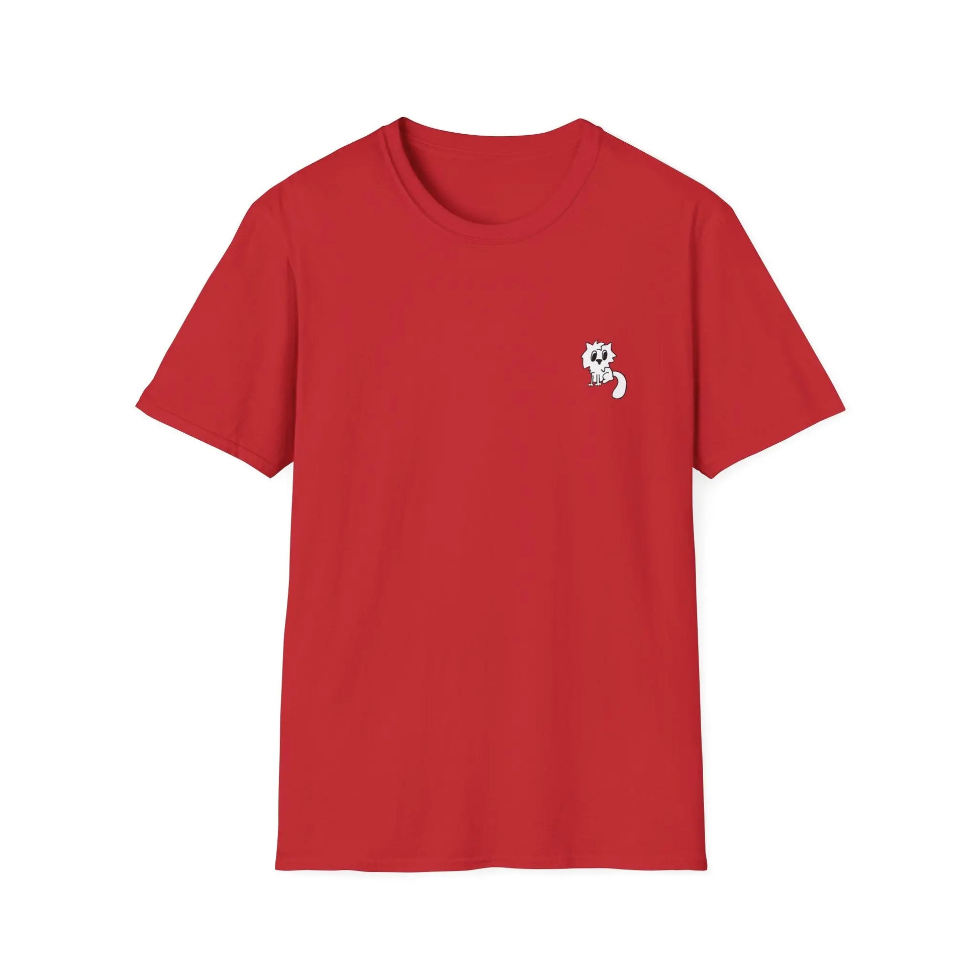 Niedliches Katzen-Unisex Softstyle T-Shirt  – Perfekt für Katzenliebhaber. - So ist Leben