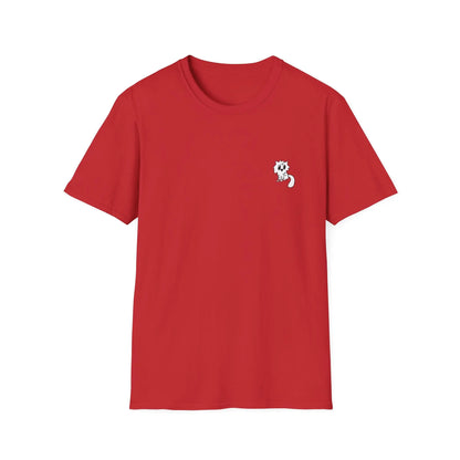 Niedliches Katzen-Unisex Softstyle T-Shirt  – Perfekt für Katzenliebhaber. - So ist Leben