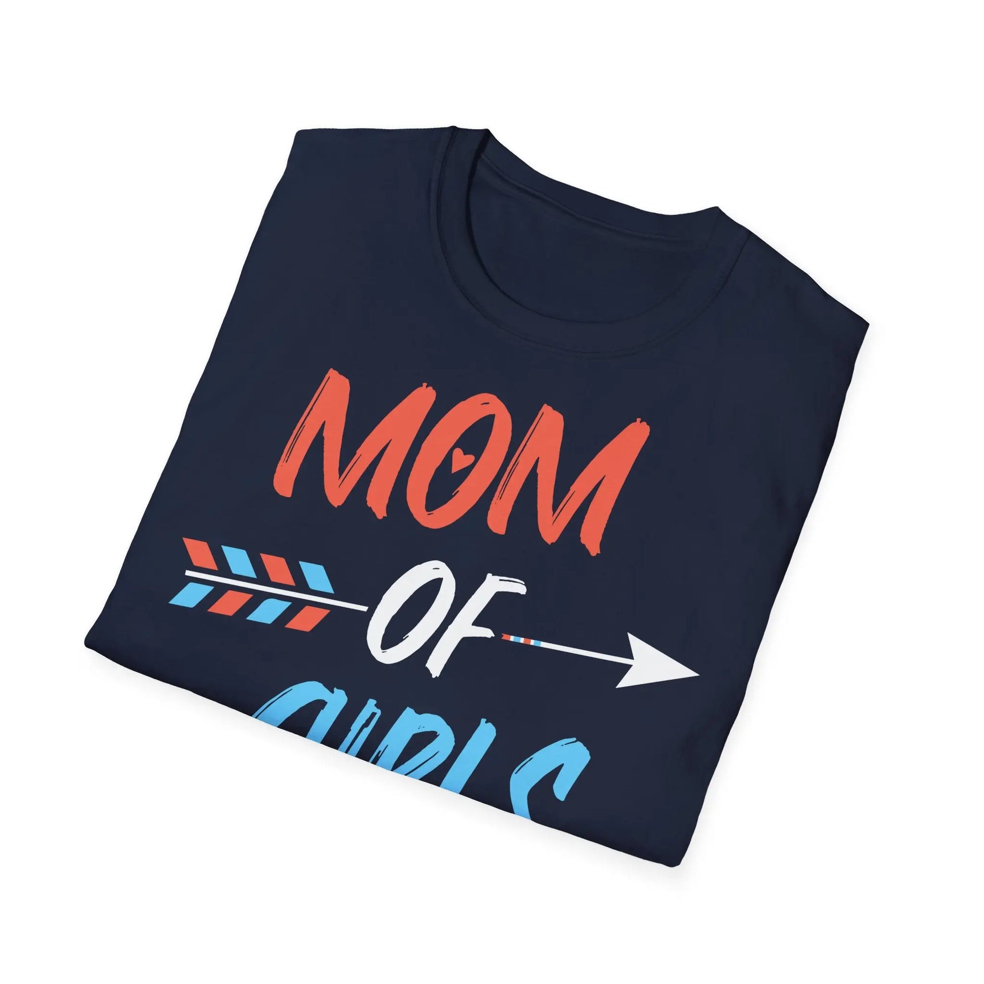Mom of Girls Unisex Softstyle T-Shirt - Perfect Gift for Mother's Day - So ist Leben