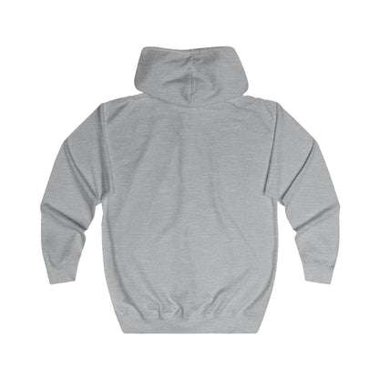 Minimalist Logo Zip Hoodie — Small Chest Emblem Printify
