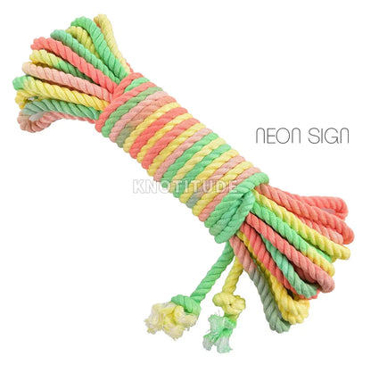 8mm Exquisite and soft Cotton strapping rope strap - So ist Leben