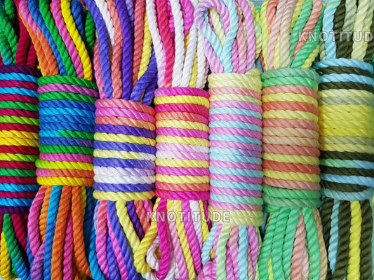 8mm Exquisite and soft Cotton strapping rope strap - So ist Leben