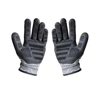 1 Paar Pferdepflege-Handschuhe, Fellpflege-Bürste, Tierhaar-Entferner-Handschuhe für Pferdemassage und -reinigung, Fellpflege-Werkzeug für langes und kurzes Fell So ist Leben