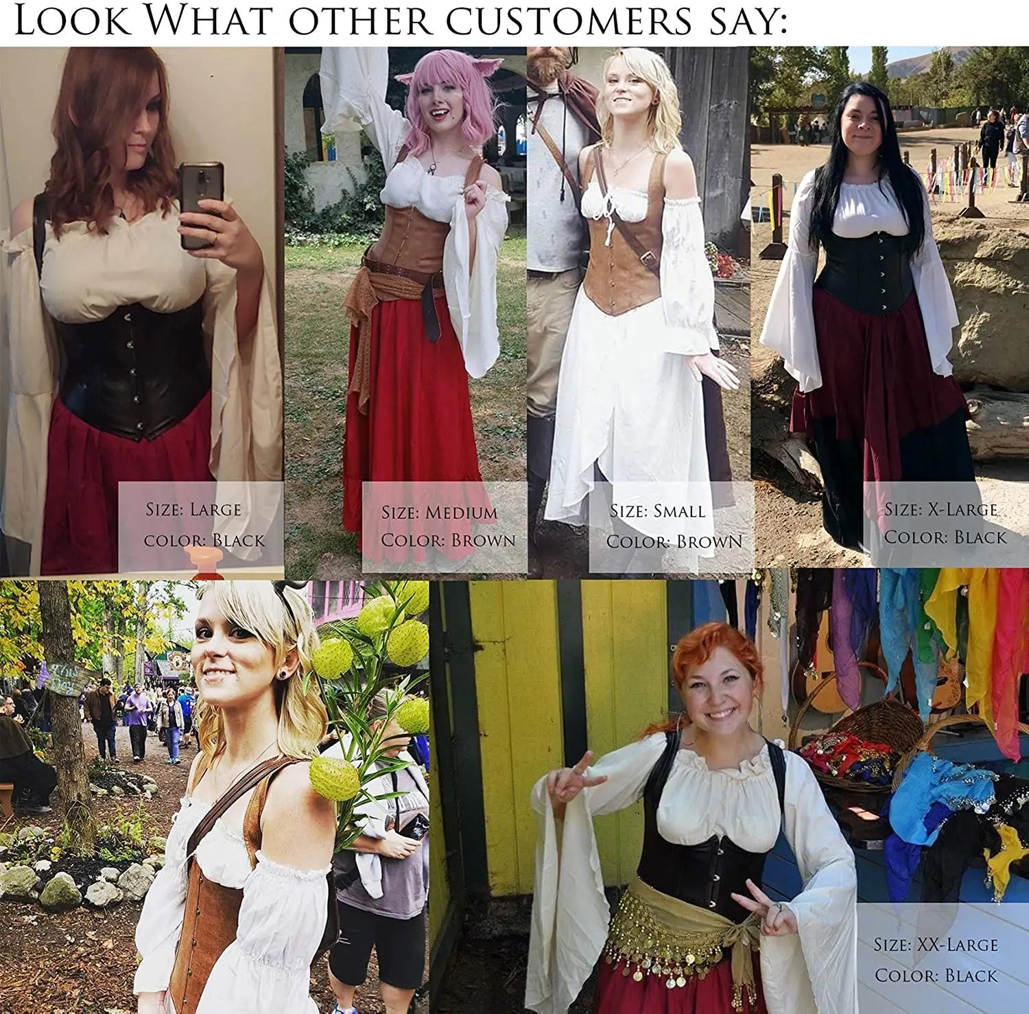 X Neue Steampunk Stahl Ohne Knochen Lace up Zurück Sexy Körper Bustier Vollbrust Korsett Frauen Taille Cincher Korsetts Schwarz Plus Größe S-6XL So ist Leben