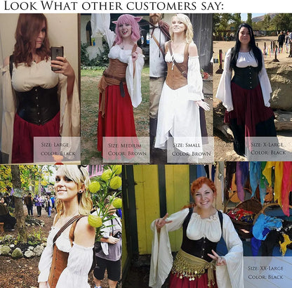 X Neue Steampunk Stahl Ohne Knochen Lace up Zurück Sexy Körper Bustier Vollbrust Korsett Frauen Taille Cincher Korsetts Schwarz Plus Größe S-6XL So ist Leben