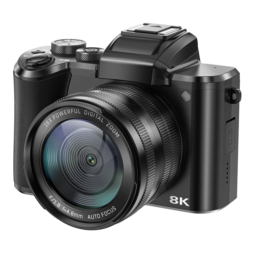 Professional Dual Lens 8K 84MP Digital Camera With WIFI Transmission Hot Shoe External Connection for Travel Photography Video So ist Leben