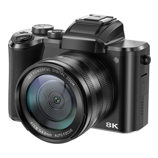 Professional Dual Lens 8K 84MP Digital Camera With WIFI Transmission Hot Shoe External Connection for Travel Photography Video So ist Leben