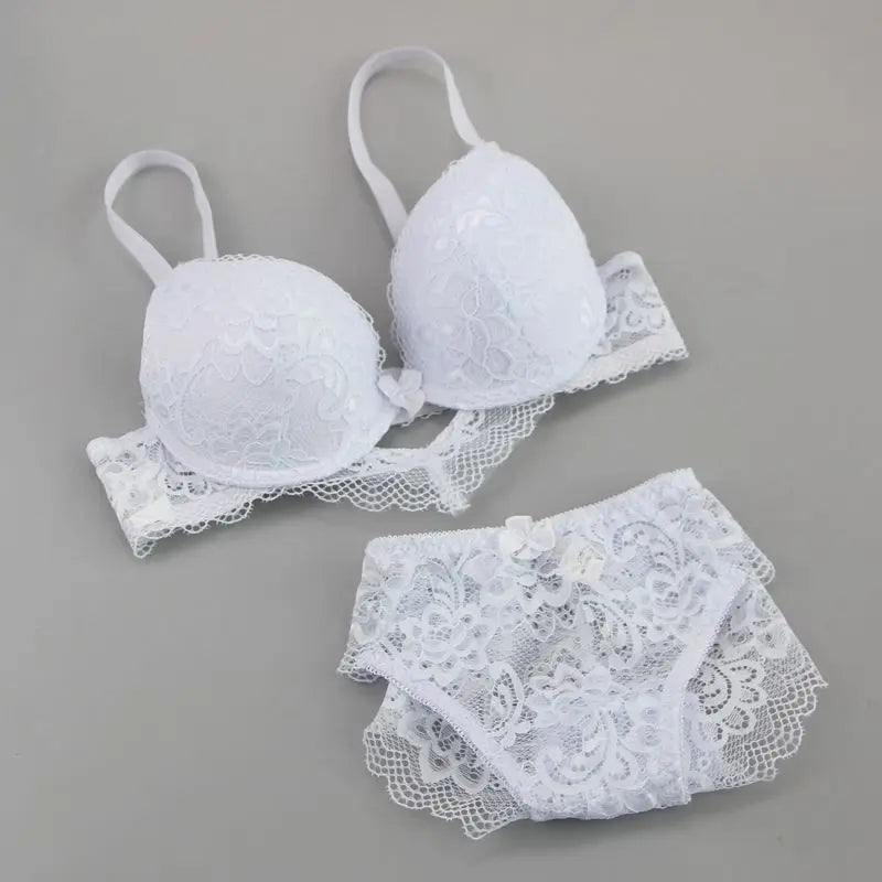 2022 neue Spitze Bohrer Bhs Set Frauen Plus Größe Push-Up Unterwäsche 34/75 36/80 38/85 40/90 42/95 ABCD Tasse Für weibliche Dessous So ist Leben
