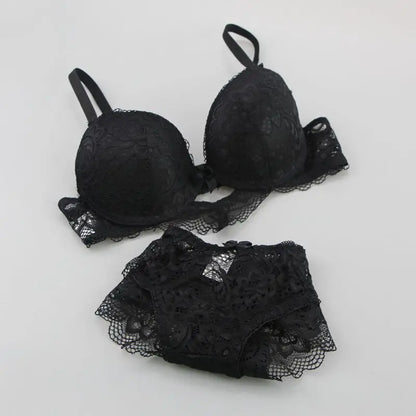 2022 neue Spitze Bohrer Bhs Set Frauen Plus Größe Push-Up Unterwäsche 34/75 36/80 38/85 40/90 42/95 ABCD Tasse Für weibliche Dessous So ist Leben