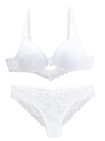 2022 neue Spitze Bohrer Bhs Set Frauen Plus Größe Push-Up Unterwäsche 34/75 36/80 38/85 40/90 42/95 ABCD Tasse Für weibliche Dessous So ist Leben