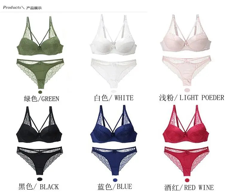Nouvell Nahtlose Frauen Unterwäsche Sexy Spitze Push-Up Bralette Abschnitt Atmungs Weibliche Große Bh Sets Plus Größe Dessous So ist Leben