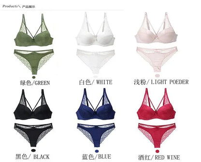 Nouvell Nahtlose Frauen Unterwäsche Sexy Spitze Push-Up Bralette Abschnitt Atmungs Weibliche Große Bh Sets Plus Größe Dessous So ist Leben