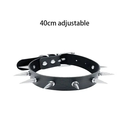 Gothic Heart Lock Choker – Punk Rivet Necklace with Key | Cosplay, Bondage-Inspired Jewelry for Women - So ist Leben