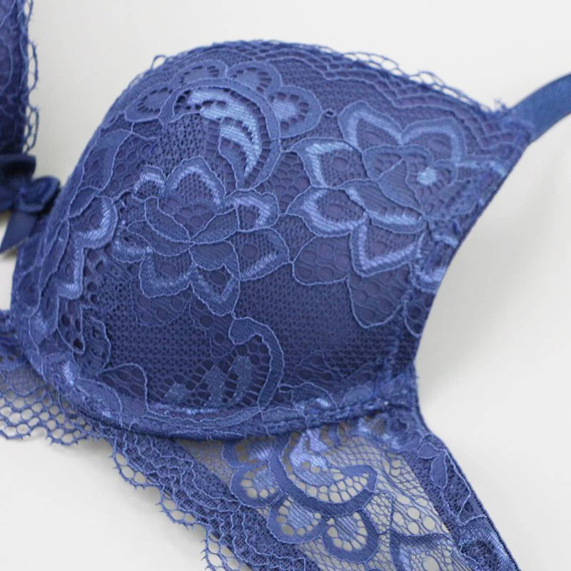 2022 neue Spitze Bohrer Bhs Set Frauen Plus Größe Push-Up Unterwäsche 34/75 36/80 38/85 40/90 42/95 ABCD Tasse Für weibliche Dessous So ist Leben