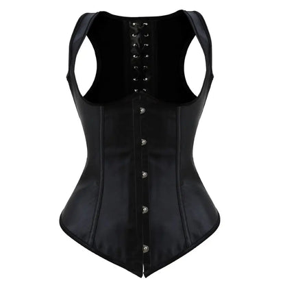 Gothic Sexy Straps Unterbrust Korsett Weste Spitze Oben Ohne Knochen Taille Trainer Abnehmen Korsett Bustier Dessous Top Plus Größe S-6XL So ist Leben