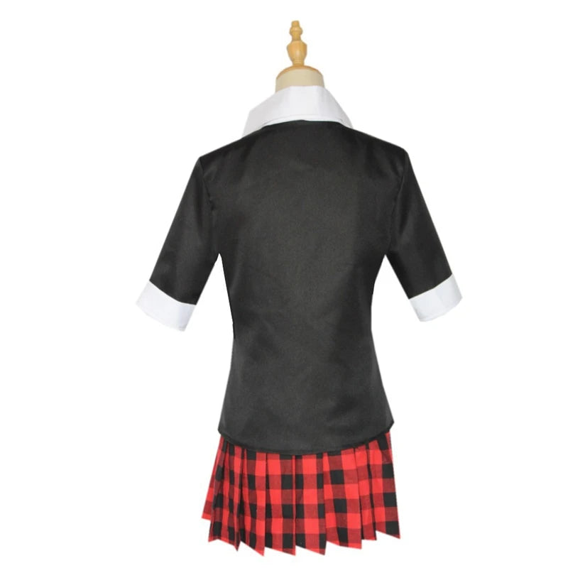 Danganronpa Enoshima Junko Cosplay Kostüm JK Einheitliche Kleidung JK Kurzen Rock Mädchen Anime Halloween Sets Cos So ist Leben