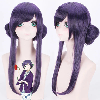 Anime Love Live Nozomi Tojo Cosplay Kostüm Lovelive Kimono Lila Kostüm Damenbekleidung So ist Leben