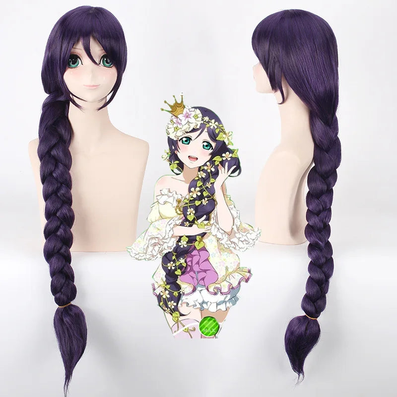 Anime Love Live Nozomi Tojo Cosplay Kostüm Lovelive Kimono Lila Kostüm Damenbekleidung So ist Leben