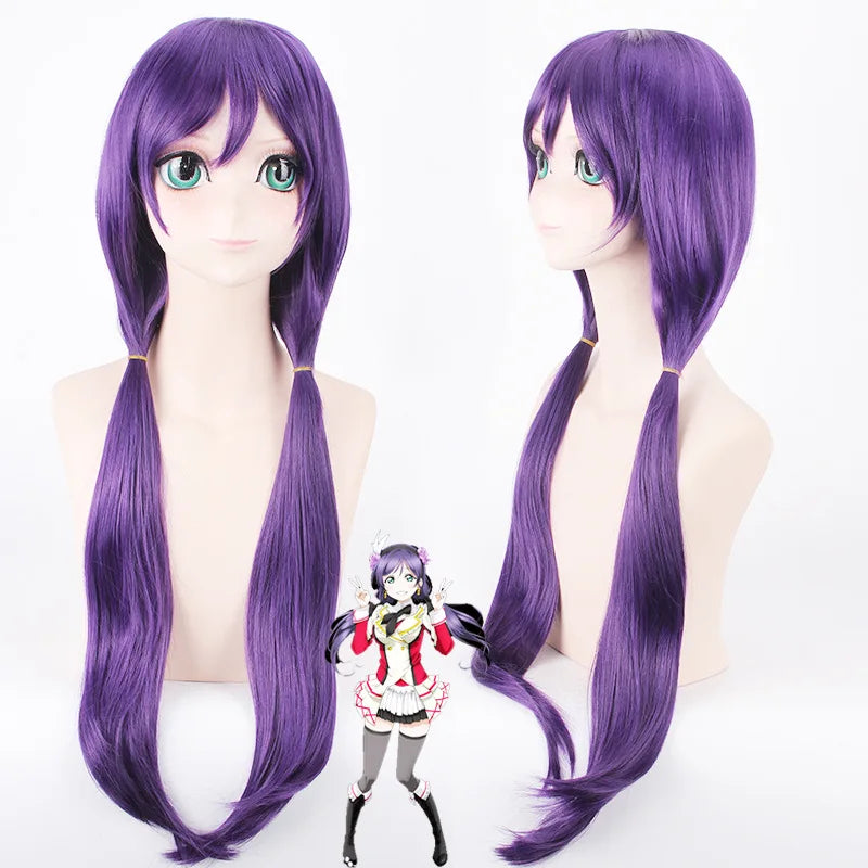 Anime Love Live Nozomi Tojo Cosplay Kostüm Lovelive Kimono Lila Kostüm Damenbekleidung So ist Leben