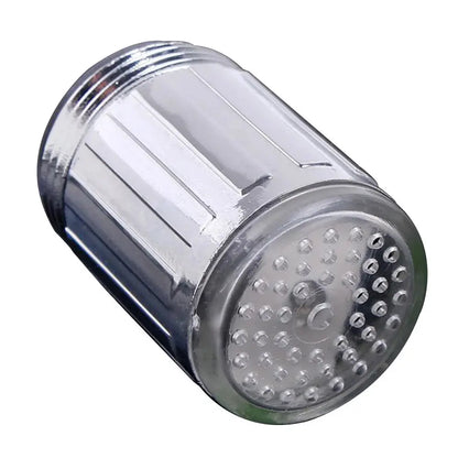 LED Water Faucet Stream Light Kitchen Bathroom Shower Tap Faucet Nozzle Head 7 Color Change Temperature Sensor Light Faucet led - So ist Leben