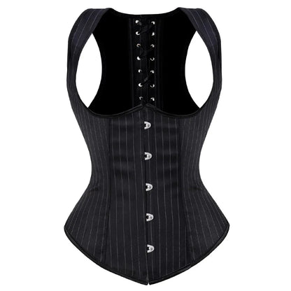 Gothic Sexy Straps Unterbrust Korsett Weste Spitze Oben Ohne Knochen Taille Trainer Abnehmen Korsett Bustier Dessous Top Plus Größe S-6XL So ist Leben