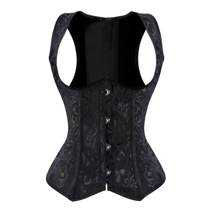 Gothic Sexy Straps Unterbrust Korsett Weste Spitze Oben Ohne Knochen Taille Trainer Abnehmen Korsett Bustier Dessous Top Plus Größe S-6XL So ist Leben