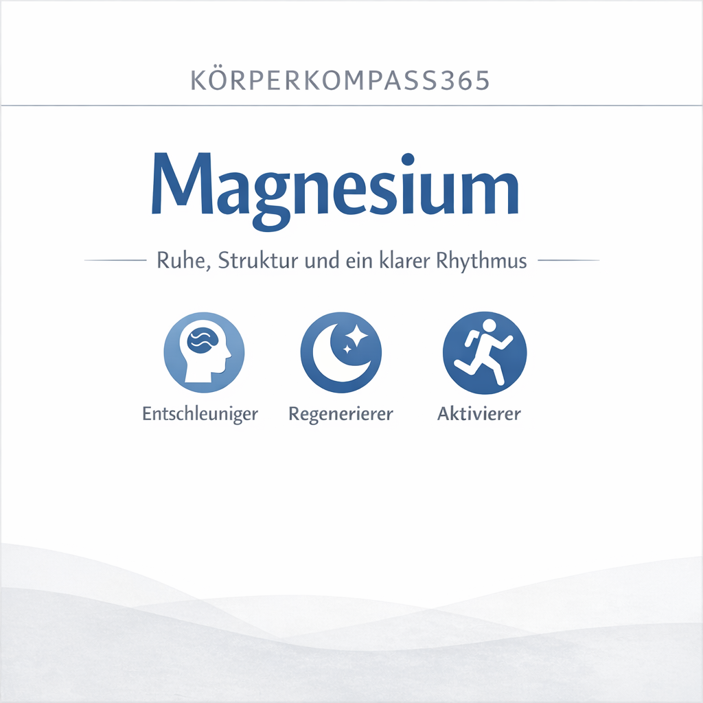 Körperkompass365 - Magnesium – 14‑seitiger PDF‑Guide So ist Leben