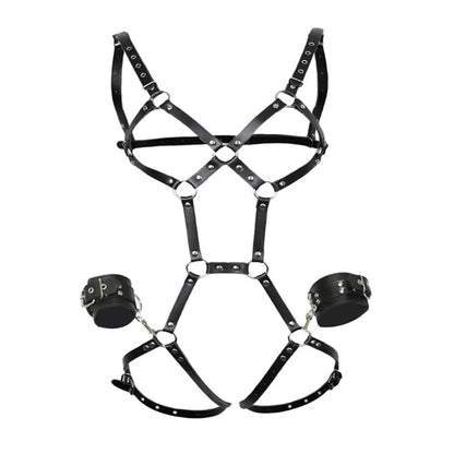 Punk Harajuku Leg Ring Bondage Belt Integrated Jewelry Belt Close-Fitting Bondage Couple Training Sex Toys So ist Leben