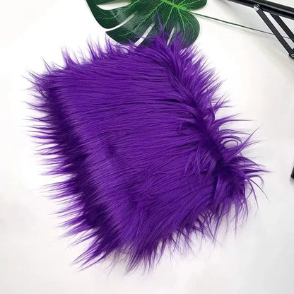 Diverse Farben Faux Pelz Stoff 25x45 cm 8 cm - So ist Leben