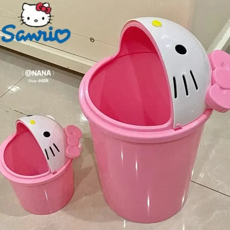 Hello‑Kitty Mülleimer aus Kunststoff im Sanrio Design - So ist Leben