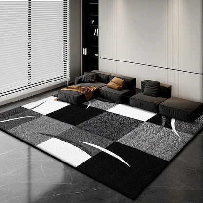Nordic Abstract Luxury Carpet Home Decoration Living Room Fluffy Plush Rugs 200x300cm Bedroom Office Area Antiskid Floor Mats - So ist Leben