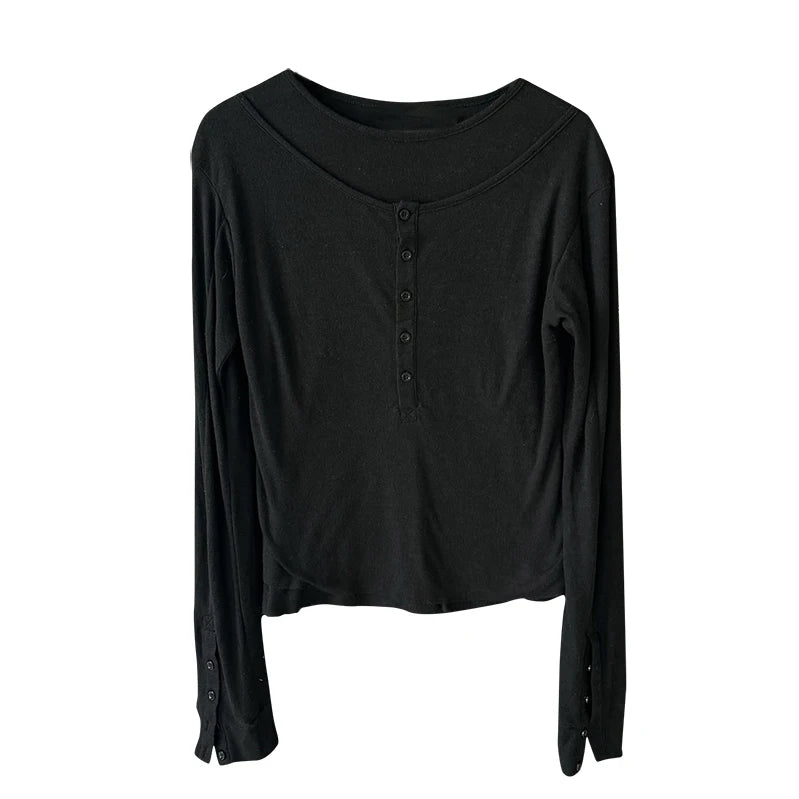 Y2K Punk Crop Top für kreative Frauen - So ist Leben