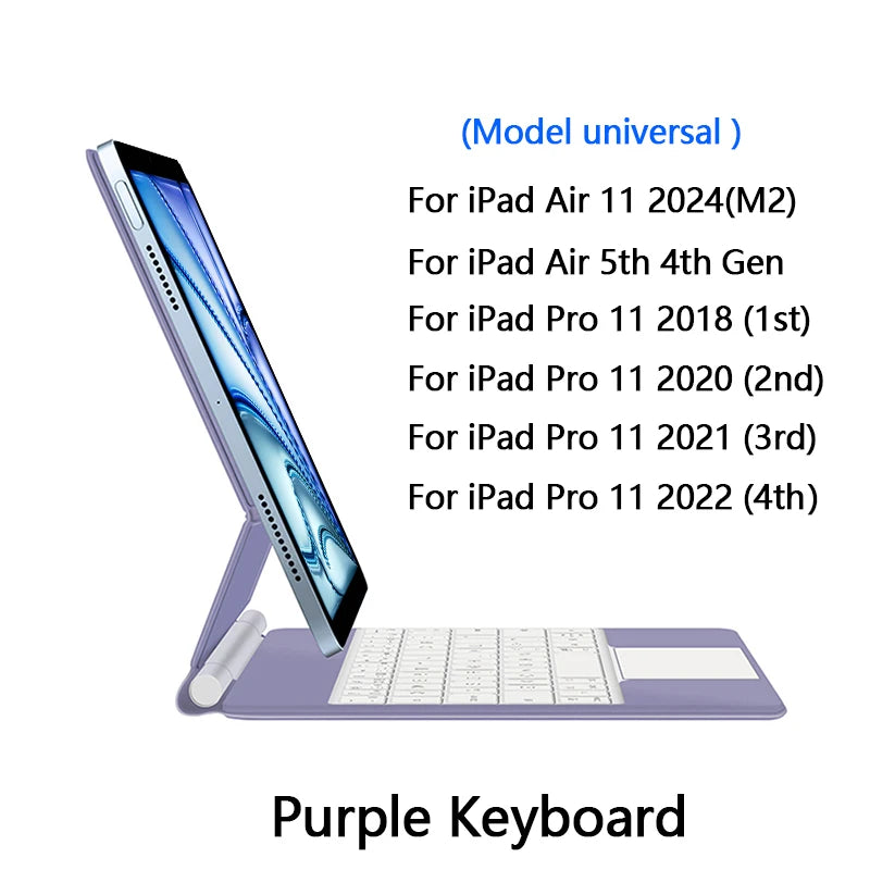 Magnetisches Tastatur‑Case für iPad Air & Pro