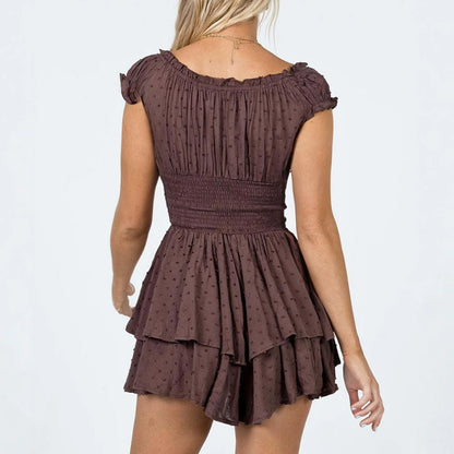 Modernes A‑Linien Minikleid für kreative Frauen