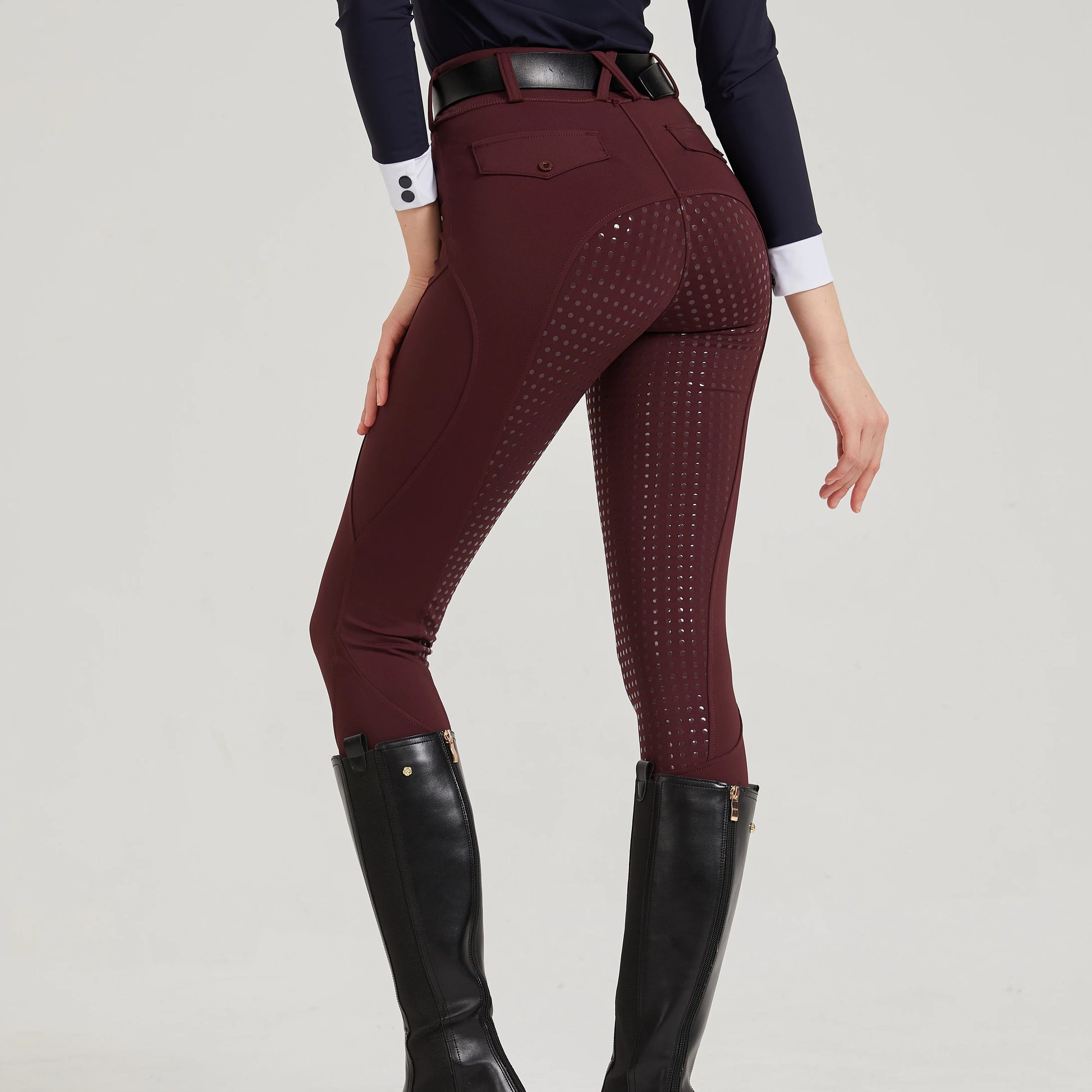 Professionelle Reithose, volles Silikon, schnell trocknend, elastisch, eng, Reitsporthose, rutschfeste Reithose, dick, verschleißfest So ist Leben