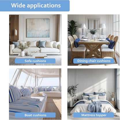 Schaumstoffkissenkern mit hoher Dichte für vielseitige Nutzung