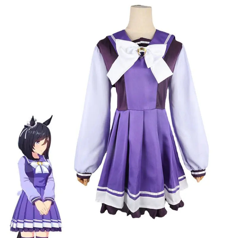 Spiel Sonder woche Mejiro McQueen Umamusume hübsches Derby uma Musume Racing Association Cosplay Kostüm Anime Schuluniform Anzug So ist Leben