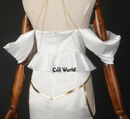 COSda@Overlord Albedo Weißes Kleid Outfits Anime Cosplay KostümeCOSda@ So ist Leben