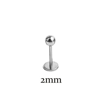 1 STÜCK Neuer Chirurgenstahl Winziger Zirkon Kristall Tragus Helix Piercing Labret Lippenbolzen Nasenring Innengewinde Niedlicher Körperschmuck So ist Leben