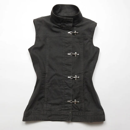 Y2K Punk Crop Top für kreative Frauen - So ist Leben