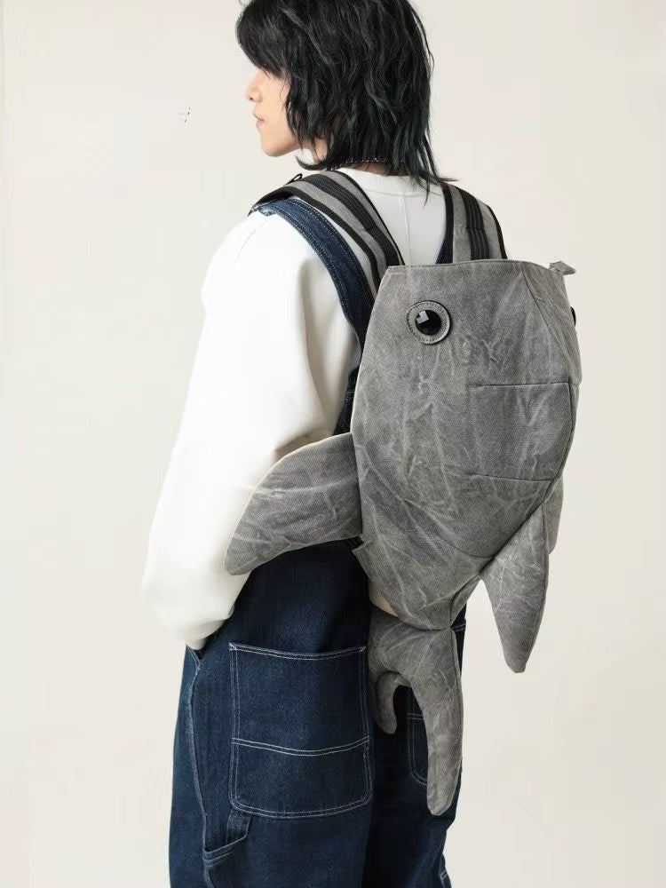 Walhai Rucksack Y2K – Kreativer Cartoon‑Style & Alltagstasche So ist Leben