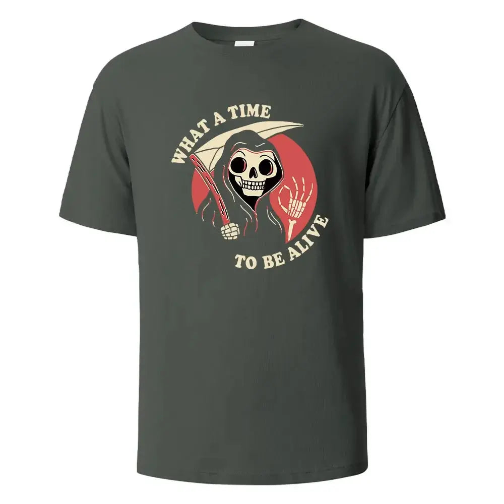 What A Time To Be Alive-Hip-Hop-Print T-Shirt - So ist Leben